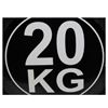 Kettlebell da 20 kg per palestra e home gym